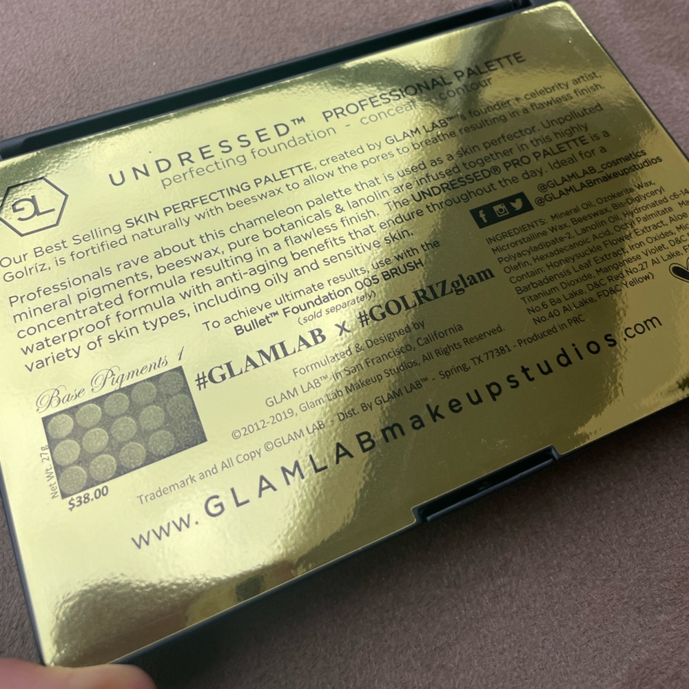 GLAM LAB silk shimmer PRO PALETTE** NEW**